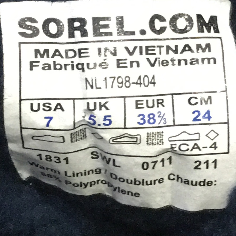 🎉SOLD🎉SOREL Tivoli Dress Ie Plaid Boots - Picture 7 of 8